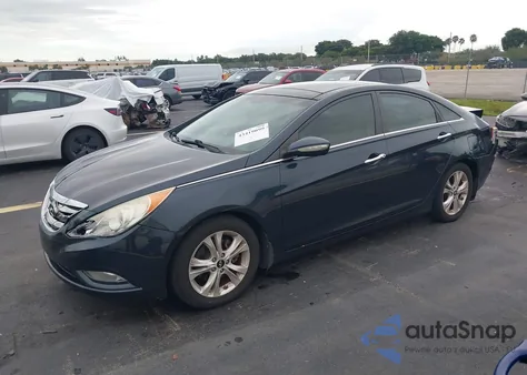 2012 Hyundai Sonata Limited из США, поврежденный, VIN 5NPEC4AC4CH499437